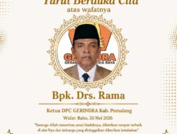 Pemalang Berduka, Ketua DPC Gerindra Drs. Rama Tutup Usia di RSUD Kariadi Semarang