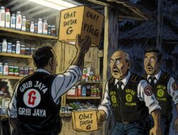 Lindungi Generasi Muda, GRIB Jaya Razia Warung Penjual Obat Daftar G di Pemalang