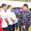 Bantu warga bangkit, Kodaeral lll hadir di tengah pengungsian kebakaran Kemayoran.