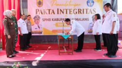 PEMALANG – TEGASKAN KOMITMEN ANTI-KORUPSI, FORKOPIMDA TANDATANGANI PAKTA INTEGRITAS SPMB 2026