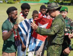 Yonif 410/Alugoro berhasil merebut hati 37 OPM kembali ke NKRI  ‎