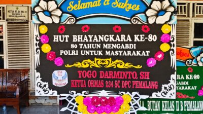 Ketua Ormas 234 SC DPC Pemalang Sampaikan Ucapan Selamat Hari Bhayangkara ke-80