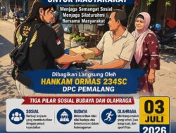 Jumat Berkah Ormas 234 SC DPC Pemalang Kembali Tebar Kepedulian, Bagikan Nasi Kotak kepada Warga