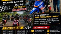 Semarak Kopdar Fun Anti Amatiran dan Latihan Bersama di Sirkuit Widuri Pemalang Berlangsung Meriah, Didukung Penuh oleh 234 SC DPC Pemalang