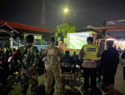 Kodim 0711/Pemalang Gelar Nobar Perempat Final Piala Dunia 2026, Pererat Kebersamaan TNI dan Masyarakat