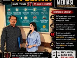 Perkara Wanprestasi di PN Slawi Masuki Tahap Mediasi, Locus Law Office Dampingi Tergugat