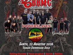 BBMC Central Java Rayakan Anniversary ke-26 dengan Festival Bikers dan Musik di Solo