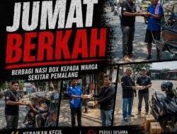 Semangat Solidaritas Tanpa Batas, 234SC DPC Pemalang Kembali Hadir di Tengah Masyarakat Lewat Jumat Berkah dengan Membagikan Nasi Kotak