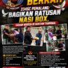 Jumat Berkah 234SC Pemalang: Bagikan Ratusan Nasi Box, Sasar Warga di Sekitar Terminal