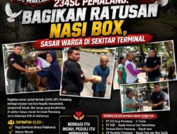 Jumat Berkah 234SC Pemalang: Bagikan Ratusan Nasi Box, Sasar Warga di Sekitar Terminal