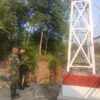 Dandim Pemalang Pantau Langsung Progres Jembatan Gantung Perintis Garuda Sungai Comal, Pastikan Pembangunan Berjalan Optimal
