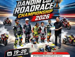 KEJUARAAN DANIM CUP ROADRACE CHAMPIONSHIP 2026 MERIAHKAN HUT TNI KE-81 DI PEMALANG