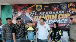 Geliatkan Sirkuit Pantai Widuri, Kodim 0711/Pemalang Gelar Mini Road Race