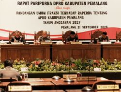 Rapat Paripurna DPRD Bahas Raperda APBD Pemalang 2027