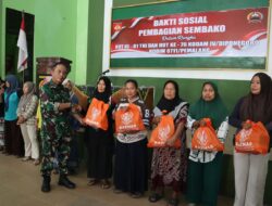Kodim 0711/Pemalang Bagikan Ratusan Paket Sembako untuk Warga Kurang Mampu dalam Rangka HUT ke-81 TNI dan HUT ke-76 Kodam IV/Diponegoro