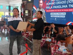 Dari Pendopo Pemalang, Olahraga Domino Didorong Jadi Wadah Prestasi dan Regenerasi Atlet Muda dan Penyerahan Doorprize Oleh Ketua Panitia Yugo Darminto