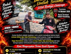 Jumat Berkah 234SC DPC Pemalang, Tebar Kepedulian dengan Berbagi Nasi Box di Barat Terminal Induk