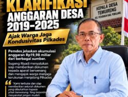 Kades Temuireng Klarifikasi Anggaran Desa 2019–2025, Pemdes Sebut Akumulasi Capai Rp19,98 Miliar